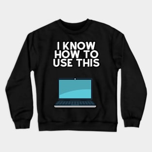 Computer design Crewneck Sweatshirt